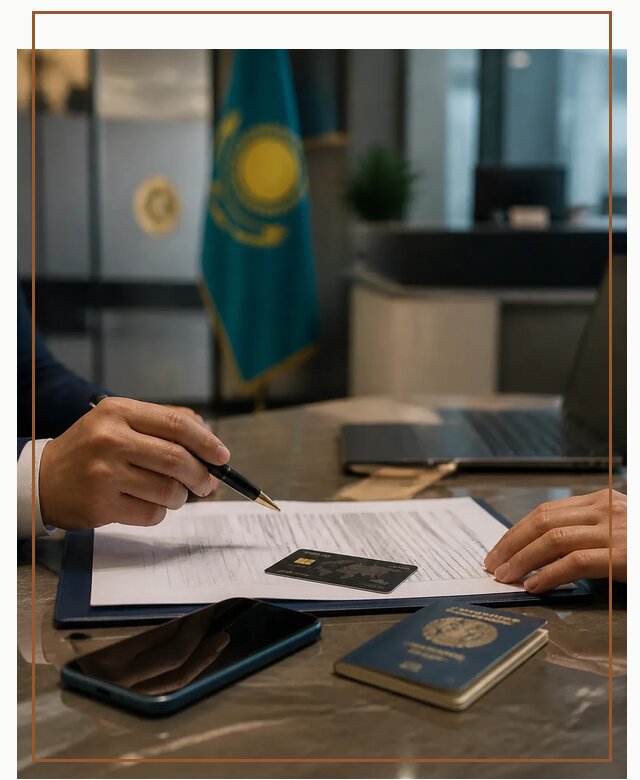 Открытие счета и банковской карты в Казахстане в Вольске